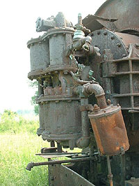 Current condition of HEPC locomotive #46